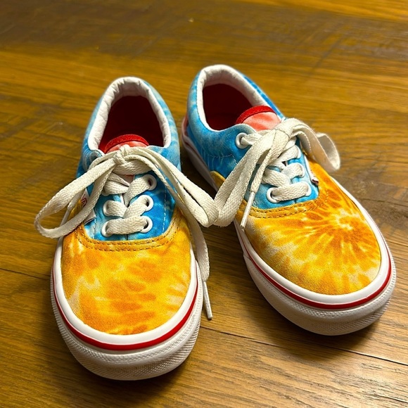 Vans ERA Young Kids Tie-Dye Sneakers - Size 12 EUC - Picture 2 of 7